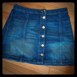Denim skirt